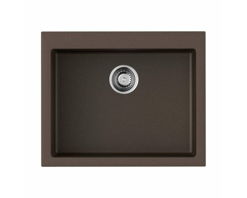 Мойка, OMOIKIRI, Bosen, шгв 610-500-210, отверстия для смесителя-3 промаркированных, цвет-темный шоколад