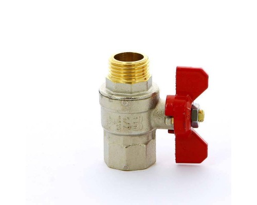 Кран шаровой НВ SCIROCCO бабочка TIEMME 1/2" Кран шаровой НВ SCIROCCO бабочка TIEMME 1/2"