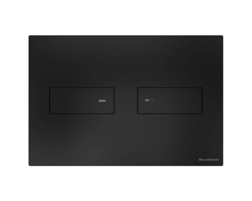Клавиша смыва, Artceram, Inox 710, для унитаза, шгв 245-5,5-165, цвет-Black Matt