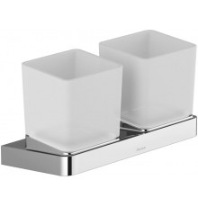 Держатель с двумя стаканами (стекло) TD 220.00 X07P322