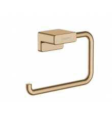 Бумагодержатель, Hansgrohe, AddStoris, шгв 141-40-77, цвет-шлифованная бронза