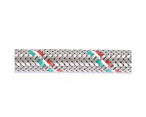 Гибкая подводка для смесителя UNI-FITT МL10х1 - 1/2" 120 см оплетка из нержавеющей стали