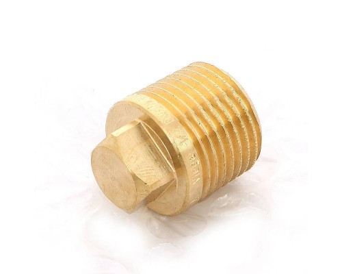 Заглушка Н Viega 1/2" с квадратом бронза Заглушка Н Viega 1/2" с квадратом бронза