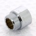 Удлинитель НВ хромированный UNI-FITT 3/4"x20мм