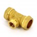 Тройник обжим-В TIEMME 28х1/2"х28