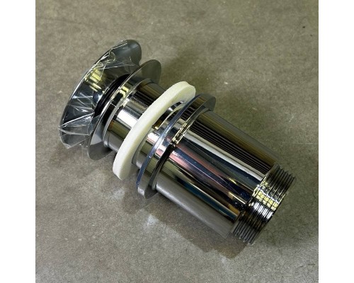 Донный клапан Arrowhead 1-1/4" 80мм с переливом, хром