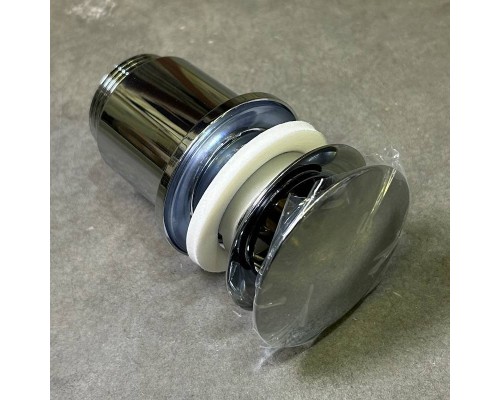 Донный клапан Arrowhead 1-1/4" 80мм с переливом, хром