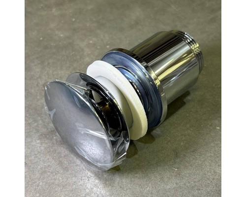 Донный клапан Arrowhead 1-1/4" 80мм с переливом, хром