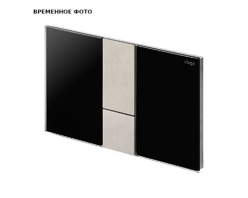 Панель смыва Prevista для унитазов, Visign for Style 24, пластик, цвет нерж. сталь, мод. 8614.1