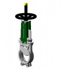 Задвижка шиберная со штурвалом, выдвижной шток, PN10, DN250, ЕПДМ