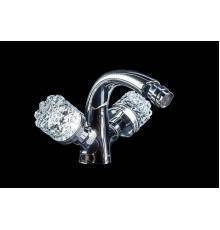 Boheme Crystal Смеситель для биде, двуручковый, цвет: хром глянцевый 276-CRST