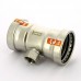 Тройник пресс-В нержавеющая сталь Sanpress Inox VIEGA 64х3/4"х64