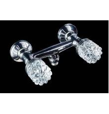 Boheme Crystal Смеситель для душа, двуручковый, цвет: хром глянцевый 274-CRST