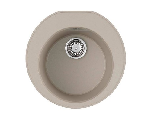 Omoikiri Miya 50-R-SA Кухонная мойка Tetogranit 50,5x49 см, цвет: бежевый 4993505