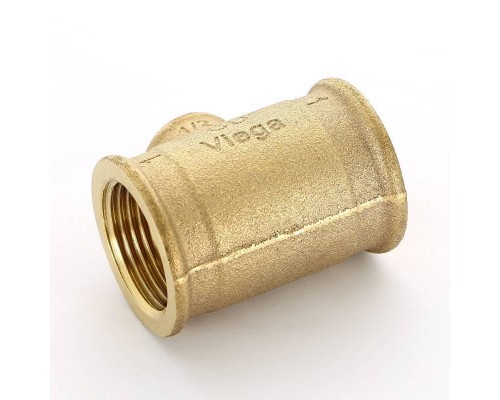 Тройник В бронза VIEGA 1"x1/2"x1" Тройник В бронза VIEGA 1"x1/2"x1"