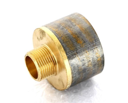 Переходник круглый НВ Viega 3/4" x 11/2" бронза Переходник круглый НВ Viega 3/4" x 11/2" бронза