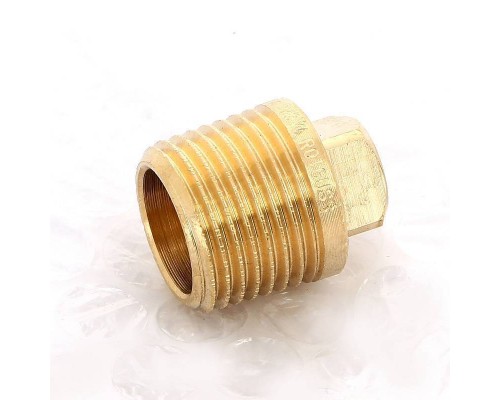 Заглушка Н Viega 1/2" с квадратом бронза Заглушка Н Viega 1/2" с квадратом бронза