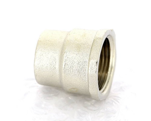 Муфта В никелированная UNI-FITT 1/2"x3/4" Муфта В никелированная UNI-FITT 1/2"x3/4"