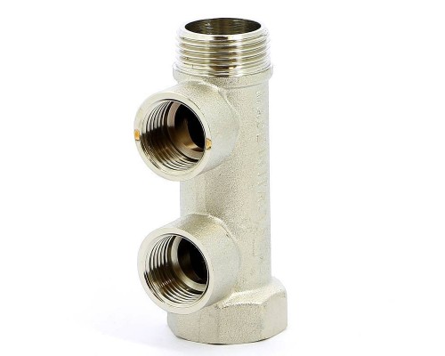 Коллектор НВ 3/4" никелированный ITAP 2 выхода 1/2"В 38мм