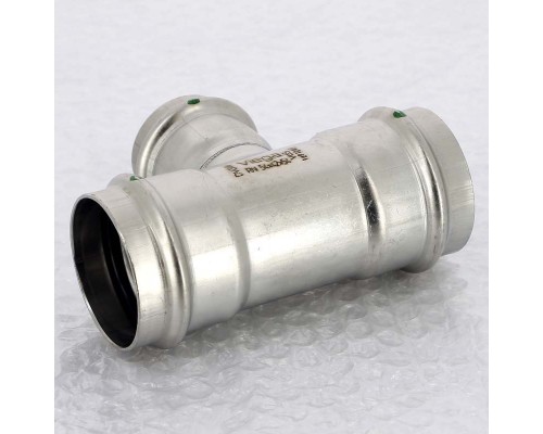 Тройник пресс нержавеющая сталь Sanpress Inox VIEGA 54х42х54 Тройник пресс нержавеющая сталь Sanpress Inox VIEGA 54х42х54