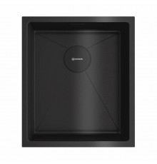 Мойка, OMOIKIRI, TAKI, шгв 380-440-200, отверстия для смесителя-отсутствуют, цвет-графит