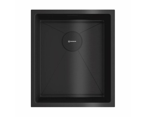 Мойка, OMOIKIRI, TAKI, шгв 380-440-200, отверстия для смесителя-отсутствуют, цвет-графит