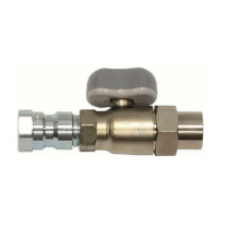 Проходной газовый кран 1/2