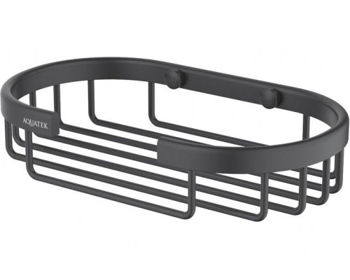 AQ4956MB мыльница решетка, матовый черный AQ4956MB