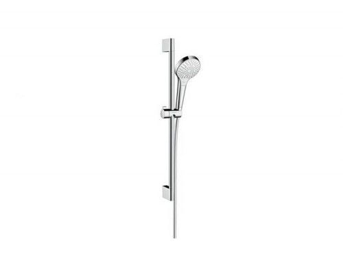 Душевой гарнитур, Hansgrohe, Croma Select S, цвет-белый/хром