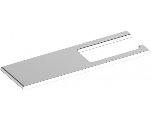 11573170000 EDITION 400 Держатель туалетной бумаги без крышки с полкой, алюминий серебристый анодированный (E6 EV1) 11573170000