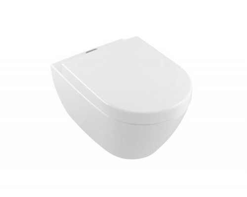 Унитаз, Villeroy&Boch, Subway 2.0, подвесной, шгв 370-560-365, CeramicPlus, цвет-альпийский белый