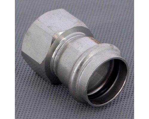 Муфта пресс-В нержавеющая сталь Sanpress Inox VIEGA 28х1" Муфта пресс-В нержавеющая сталь Sanpress Inox VIEGA 28х1"