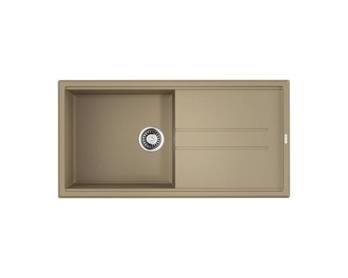 Omoikiri Tedori 100-CH Кухонная мойка Tetogranit 100x51 см, цвет: шампань 4993921