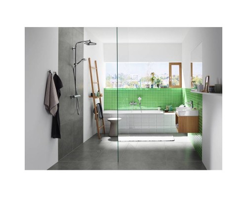 Смеситель для раковины HansGrohe 100 HG Novus однорычажный без сливного набора хром