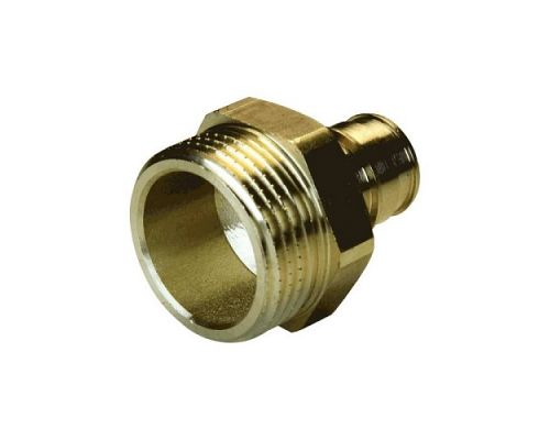 Муфта PE-X лат радиал Дн40х1 1/4" НР РОС GX107ACY067 Муфта PE-X лат радиал Дн40х1 1/4" НР РОС GX107ACY067