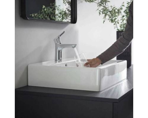 Смеситель для раковины HansGrohe HG Logis 100 со сливным гарнитуром хром Смеситель для раковины HansGrohe HG Logis 100 со сливным гарнитуром хром