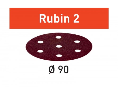 Шлифовальные круги STF D90/6 P80 RU2/50 Rubin 2 (499079)
