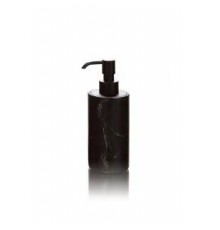 Дозатор для жидкого мыла, Bertocci, Cararino, шгв 70-70-180, цвет-marquina/черный матовый