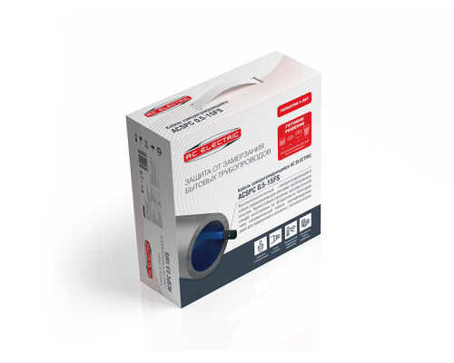 Кабель саморегулирующийся AC ELECTRIC ACSC 1.2-30PS-200 Кабель саморегулирующийся AC ELECTRIC ACSC 1.2-30PS-200