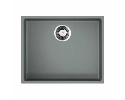 Мойка, OMOIKIRI, Bosen, шгв 540-440-220, отверстия для смесителя-отсутствуют, цвет-Leningrad Grey