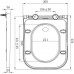 Allen Brau Infinity Крышка-сидение с микролифтом, цвет: белый 4.21010.20