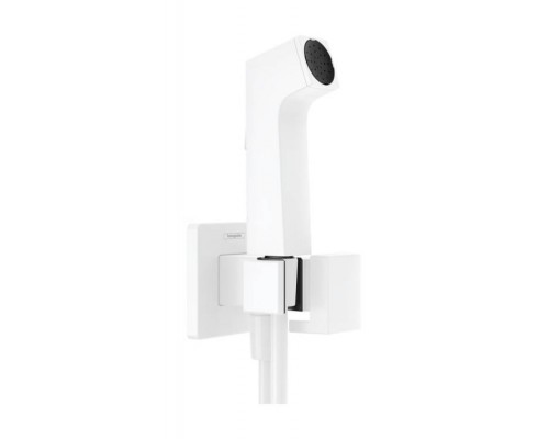 Гигиенический душ, Hansgrohe, Bidette E EcoSmart , цвет-белый матовый