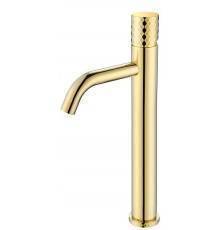 Boheme Stick Смеситель для раковины высокий, цвет: Gold Diamond Gold 122-GG
