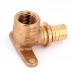 Водорозетка надвижная В бронза REHAU 20х1/2" Rx+