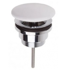 Донный клапан, Splendy, для раковин, универсальный, 1 1/4, цвет-черный матовый