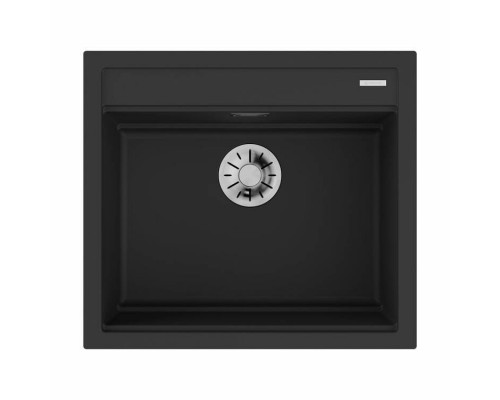 Мойка, OMOIKIRI, Kitagawa, шгв 570-510-200, отверстия для смесителя-3 промаркированных, чаши-1, цвет-Графит