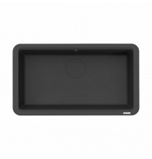 Мойка, OMOIKIRI, Tarento, шгв 838-483-254, отверстия для смесителя-отсутствуют, цвет-графит