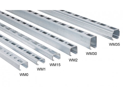Профиль Walraven 30 x 30 х 2 х 2000 мм WM2 оцинк. сталь BIS RapidRail