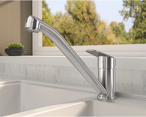 Смеситель для кухни, Vitra, Flow Round, цвет-хром