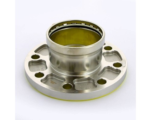 Переход фланец-пресс нержавеющая сталь Sanpress Inox VIEGA 100x108